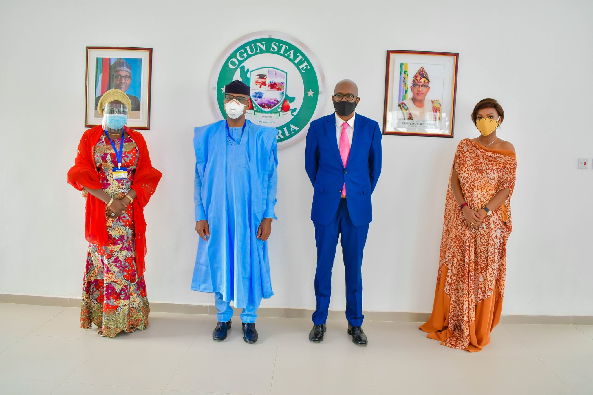 Ogun State: The swearing in of Alhaja Selimot Olapeju Ottun and others