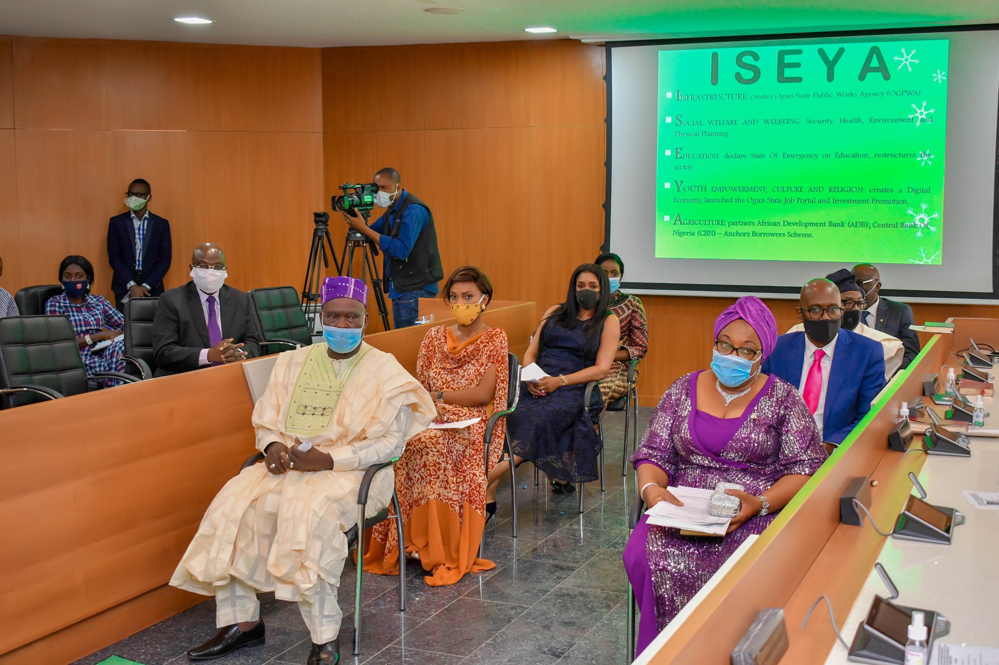 Ogun State: The swearing in of Alhaja Selimot Olapeju Ottun and others