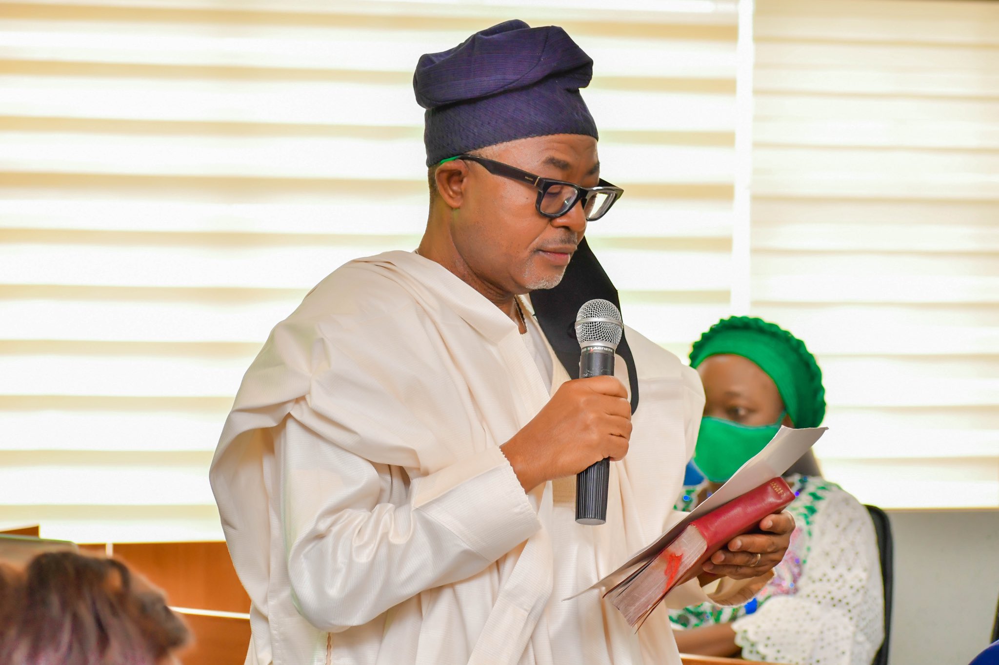 Ogun State: The swearing in of Alhaja Selimot Olapeju Ottun and others