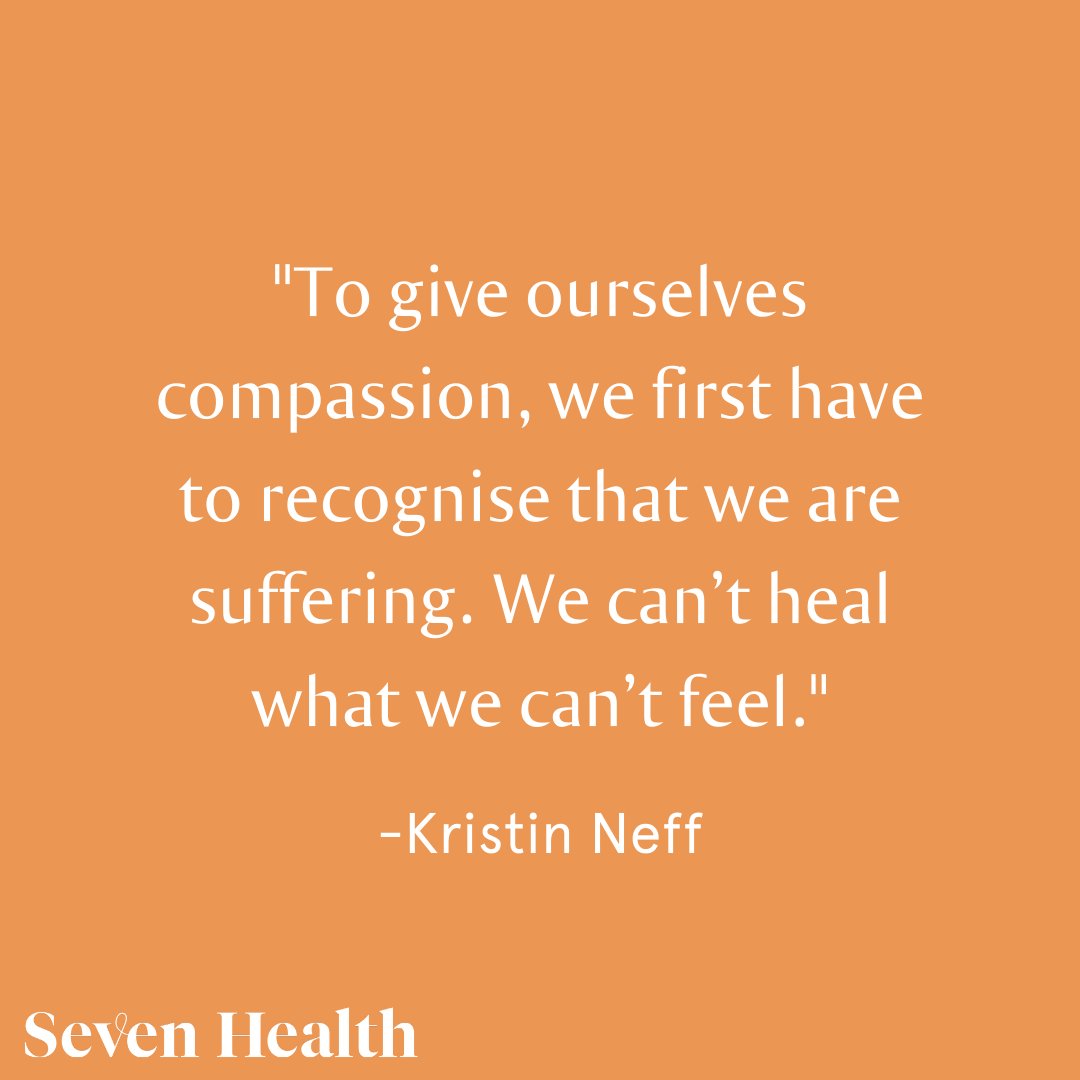 7Health's tweet image. Until our pain feels felt and seen, we can’t actually move forward.

Truly leaning into our emotions is exactly what we need to give ourselves the compassion we need, move through our pain, and reclaim our lives.

Need support? Seven Health can help: seven-health.com/work-with-us