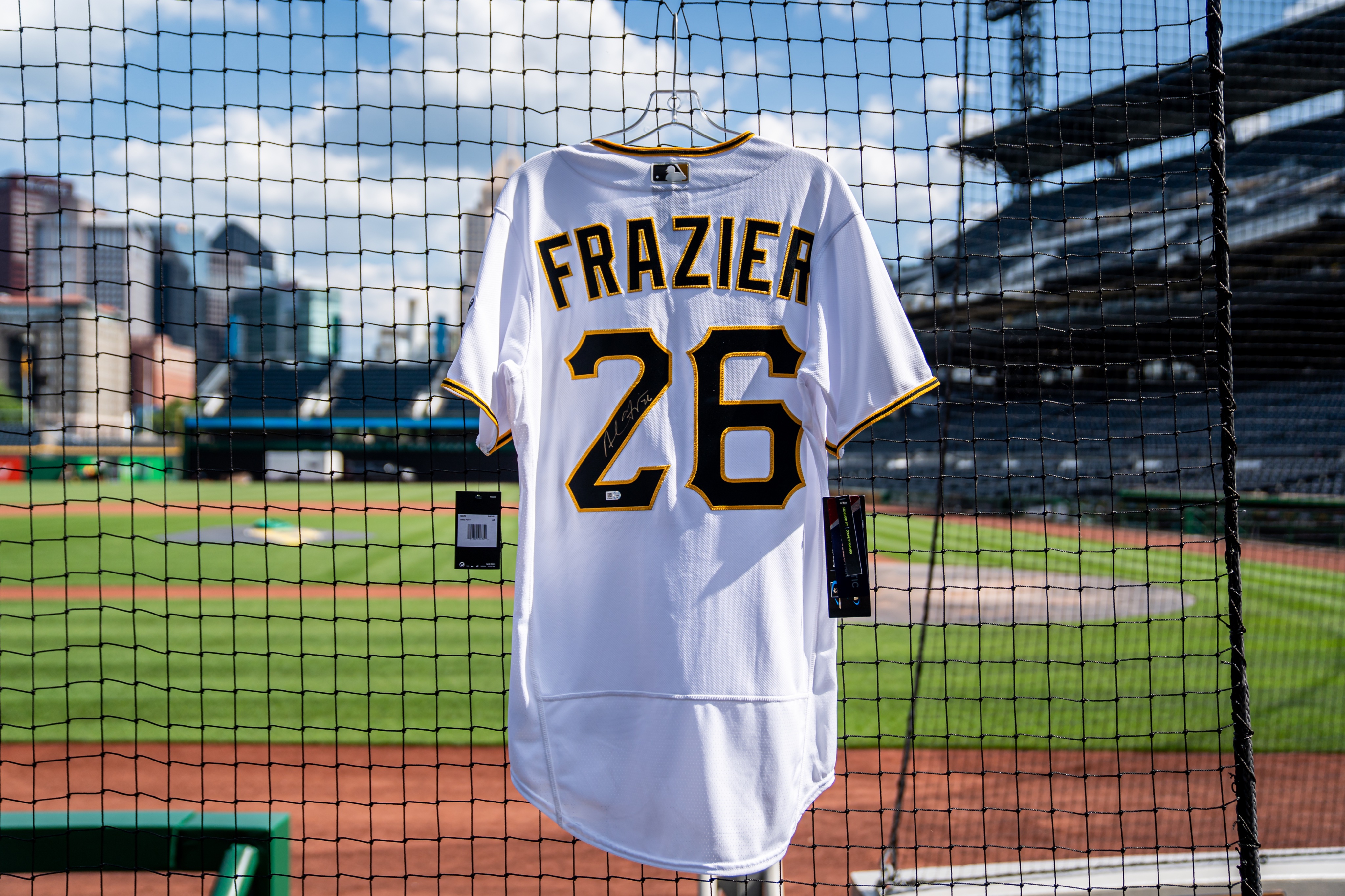 Pittsburgh Pirates on X: RETWEET THIS now for a chance to win a signed Adam  Frazier jersey to celebrate #SocialMediaDay!  / X