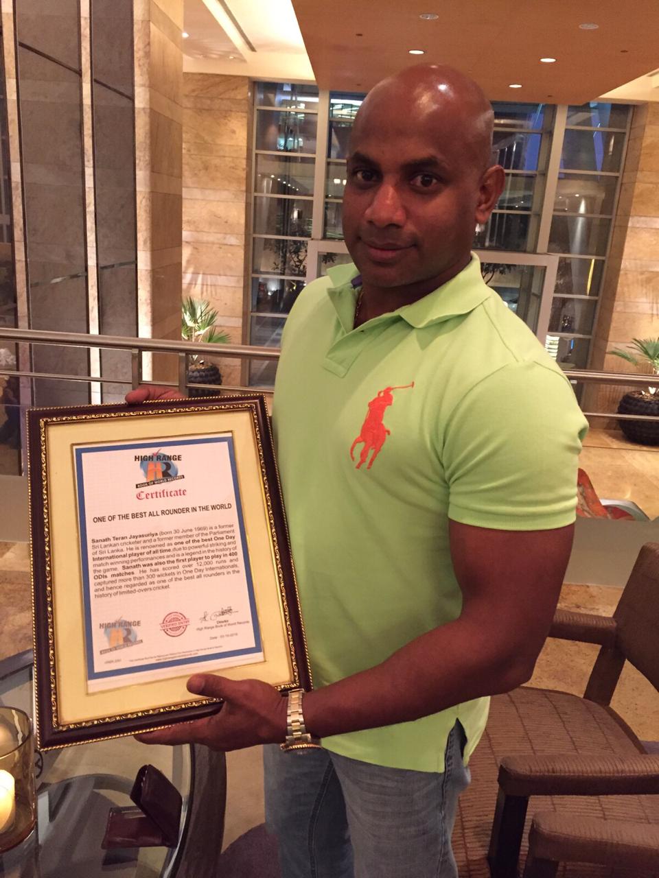 HighRangeTeam wishes Sanath Jayasuriya a very Happy 51st Birthday!! 