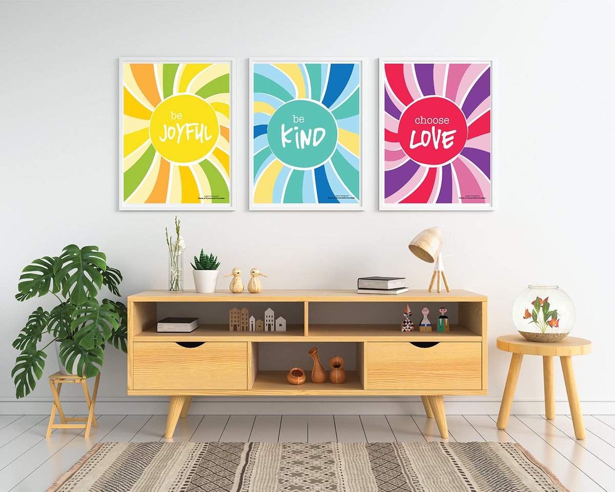 TeamsofTomorrow's tweet photo. Even in the simplest ways, the world could use more color &amp; positivity! Brighten your space with these posters :)

Download these printable posters here: https://t.co/BC03NJeRgN https://t.co/VbJzFeONp5