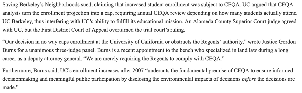 dillonliam's tweet photo. It's official. The existence of humans — or specifically college students — must be studied under the California Environmental Quality Act before they're allowed, according to a state appellate court judge. https://t.co/xrmnC9yufA https://t.co/O8sydOaNuq