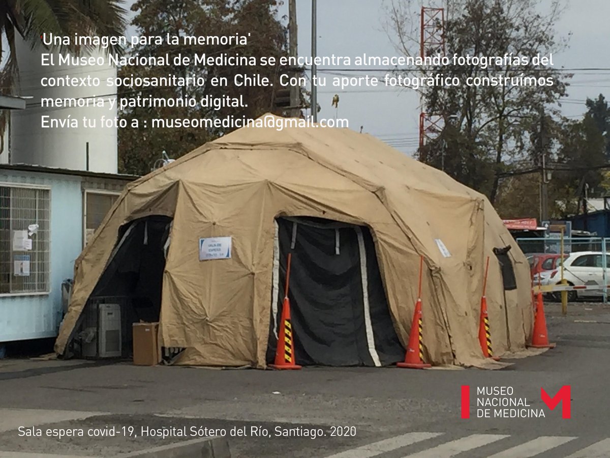 Envíanos tu foto para dejar registro de la situación en Chile. El patrimonio del futuro empieza hoy. 
Gracias 🙌