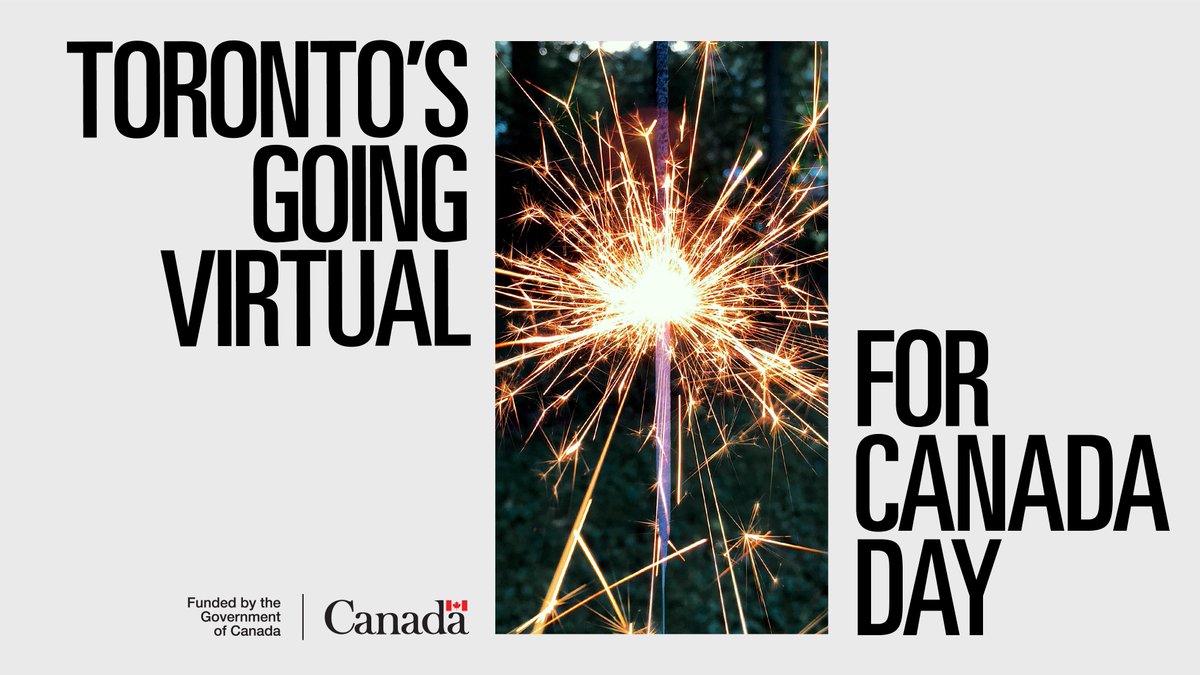 culture_to's tweet photo. Livestream Canada Day with your city. Three shows tomorrow featuring music, dance and comedy. Visit https://t.co/RkIGJdIQZO  to participate! 
Cap off the evening with @TourCNTower’s radiant 15-min light show that will illuminate the Toronto sky. 
#CanadaDay #CanadaDayTO https://t.co/nA9sap6DJ1