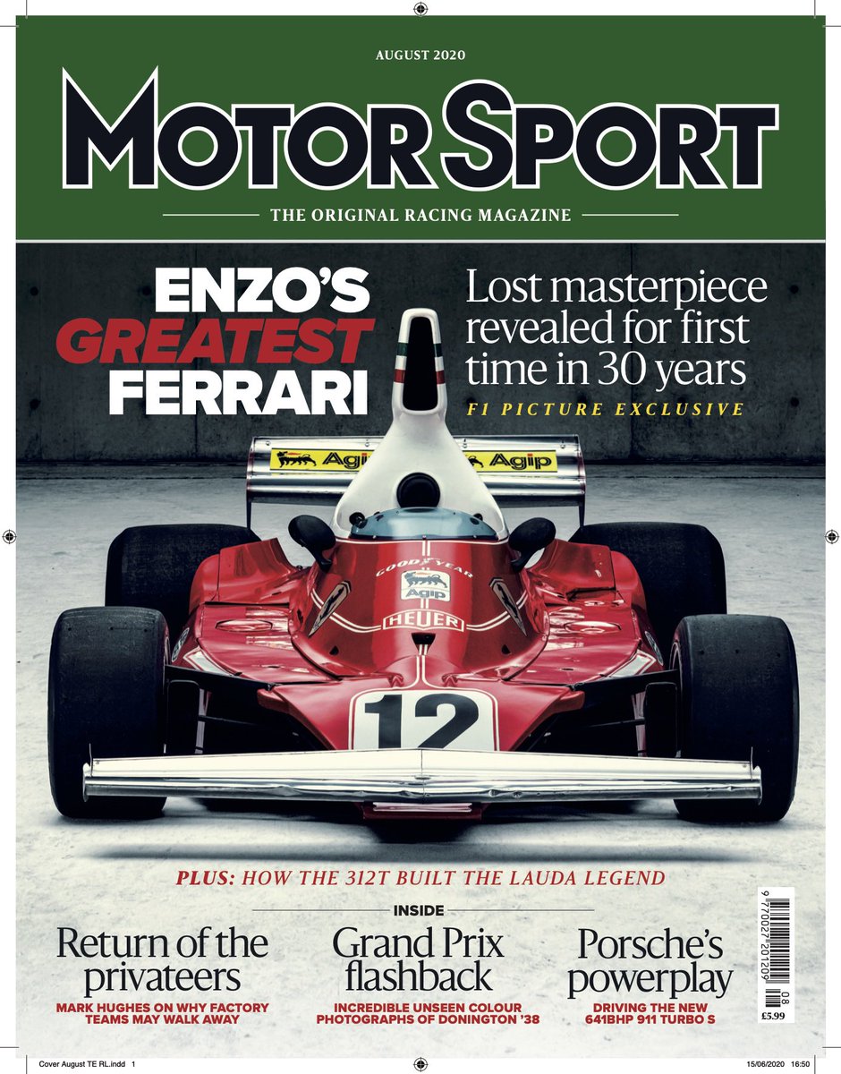 TomHartleyjnr's tweet photo. Why did I sell this car!

A great 10-page article in this months @Motor_Sport documenting chassis #023’s life, there really is no other Grand Prix car that comes close #THJ #OnlyTheBestCars #GoGetYourCopy https://t.co/nZUkFzM9Ar