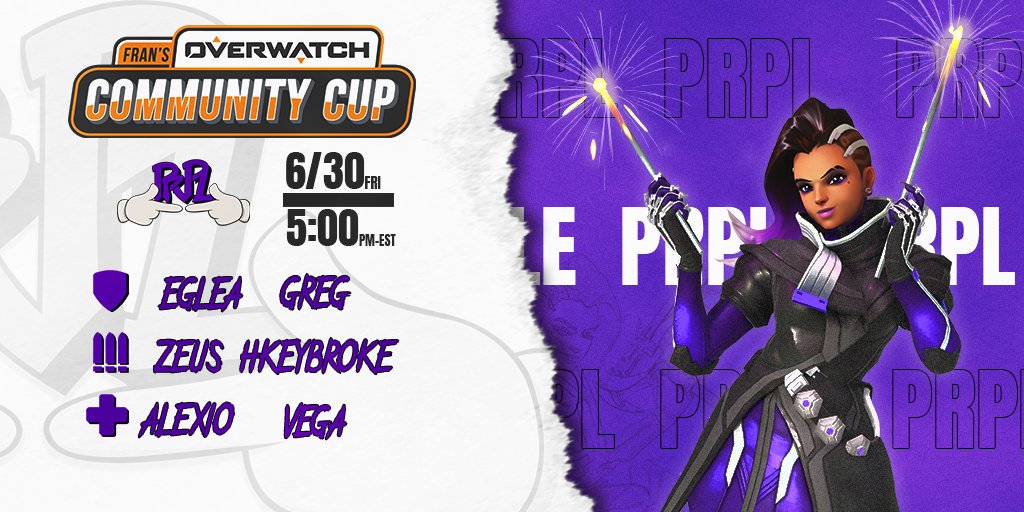 OW4lyfe's tweet image. We're honored to have been asked to participate in the @FRANA_OW Community Cup! Here's our lineup today!

🎬Catch the tournament here: twitch.tv/fran

Wish us luck!