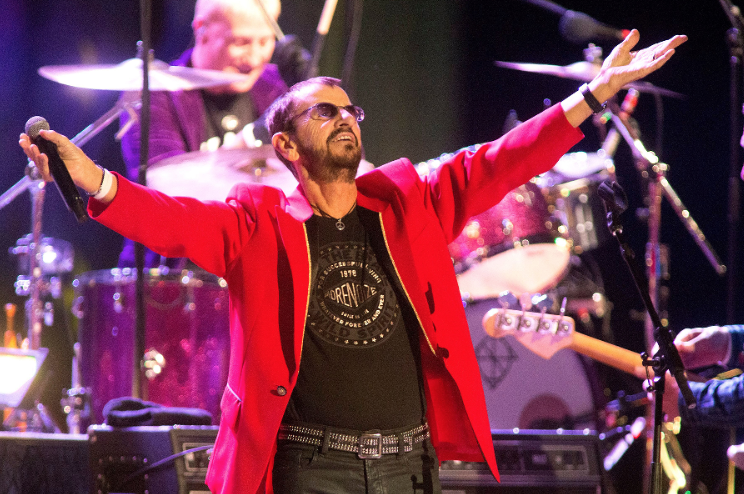 RollingStone's tweet photo. Ringo Starr will celebrate his 80th birthday with an upcoming virtual charity show featuring Paul McCartney, Sheryl Crow, Gary Clark, Jr., Sheila E and Ben Harper https://t.co/irtl7njaf5 https://t.co/qtdLh46V89