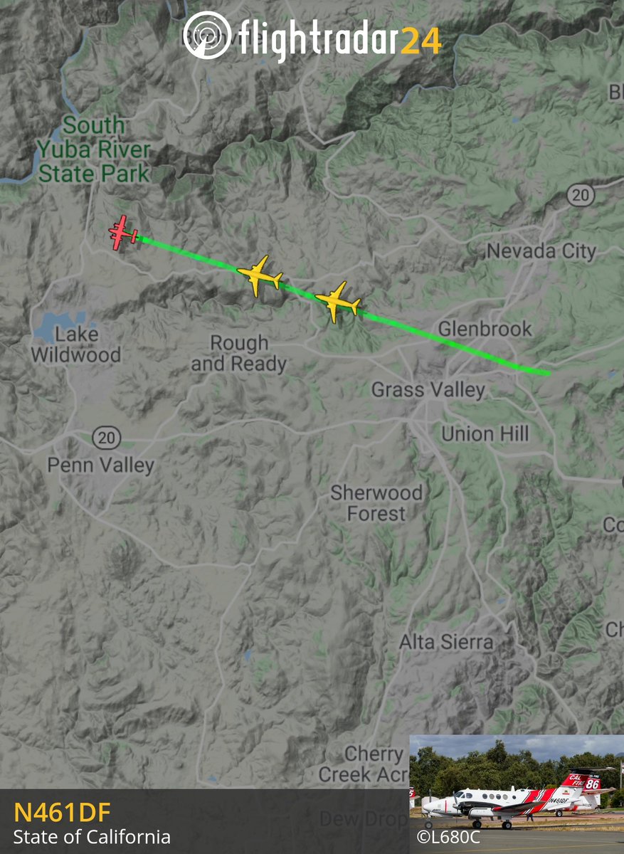Elias_Funez's tweet image. Grass Valley air attack and air tankers 88 and 89 headed towards an incident between Loma Rica and Bangor. #smithfire #smithincident #fireseason2020 @TheUnion