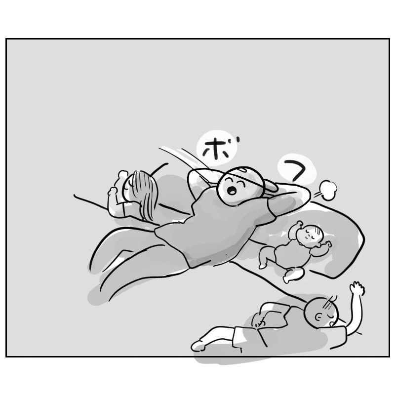 人間、頭に血がのぼって暴れ散らかしてる時は気づかないけど、冷静になったあとに振り返ってみるとだいぶ自分恥ずかしいよねと思った私の話(7/8)
#育児漫画 