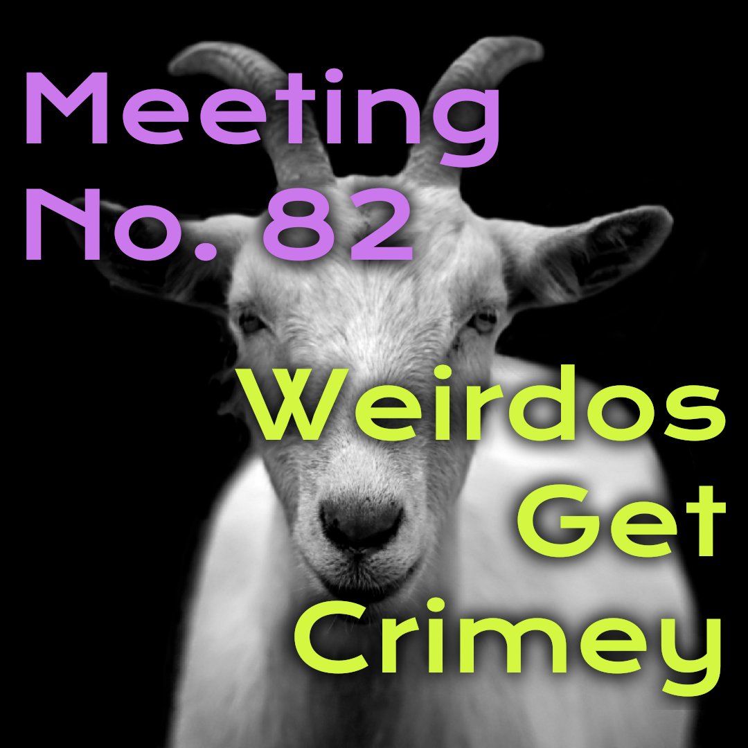 CreepyClubPod's tweet photo. Heidi reads us some bizarre news articles which feature bananas to the face, a goat left mostly unattended at an odd location, a criminal with a really great alias and lots of other really weird creepy crimey stuff.
#podcast #storytelling #truecrime #truecrimepodcast #weirdnews https://t.co/jcvMjOX7qK