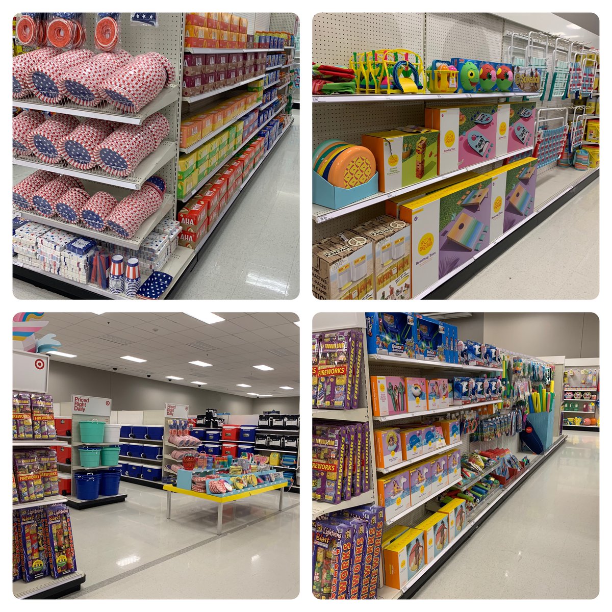 TerryTh08713894's tweet photo. A relaxing day by the pool? Games with the family? Fireworks in the street? However you choose to come together your #T2210 #Target team have you covered. @aldenkooken @nikihcopeland https://t.co/kn4hTndNqg