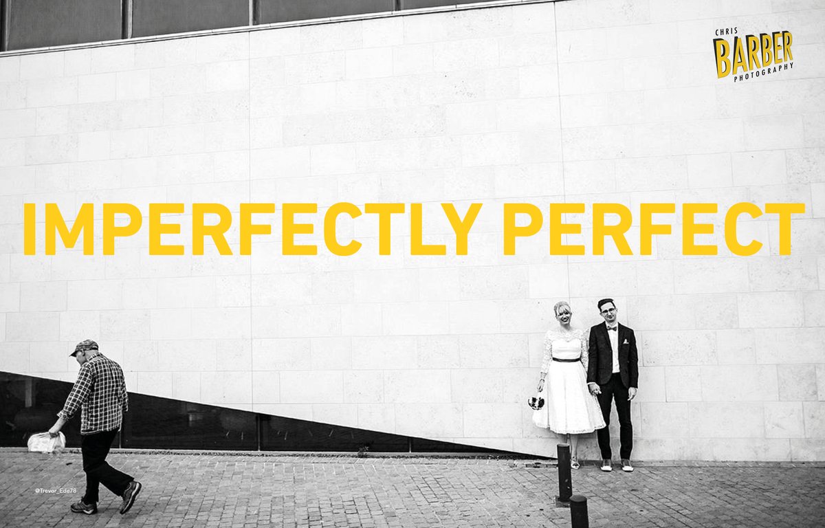 Todays <a href="/OneMinuteBriefs/">One Minute Briefs ⏱️</a> Create posters to promote 
@IAmChrisBarber A fun, wedding photographer who is left without work &amp; one of the #ForgottenLTD affected by a lack of government support. Imperfectly Perfect.