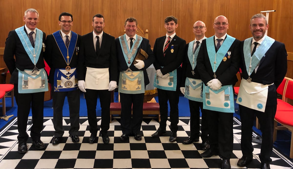 Just over a year ago the Welwyn Lodge June meeting took place with a number of visitors from the Light Blues from Hertfordshire province.
Like all Masonry we have missed much activity and look forward to return of activity