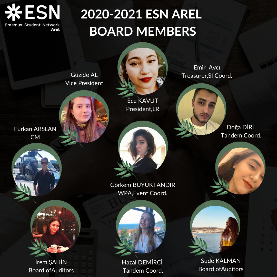 ESNArel's tweet photo. We are honoured to share our new local board with you! 💫
Yeni yönetim kurulumuzu sizlerle paylaşmaktan onur duyuyoruz! 💫 
#UnderTheWings https://t.co/rgkHQ5IDSH