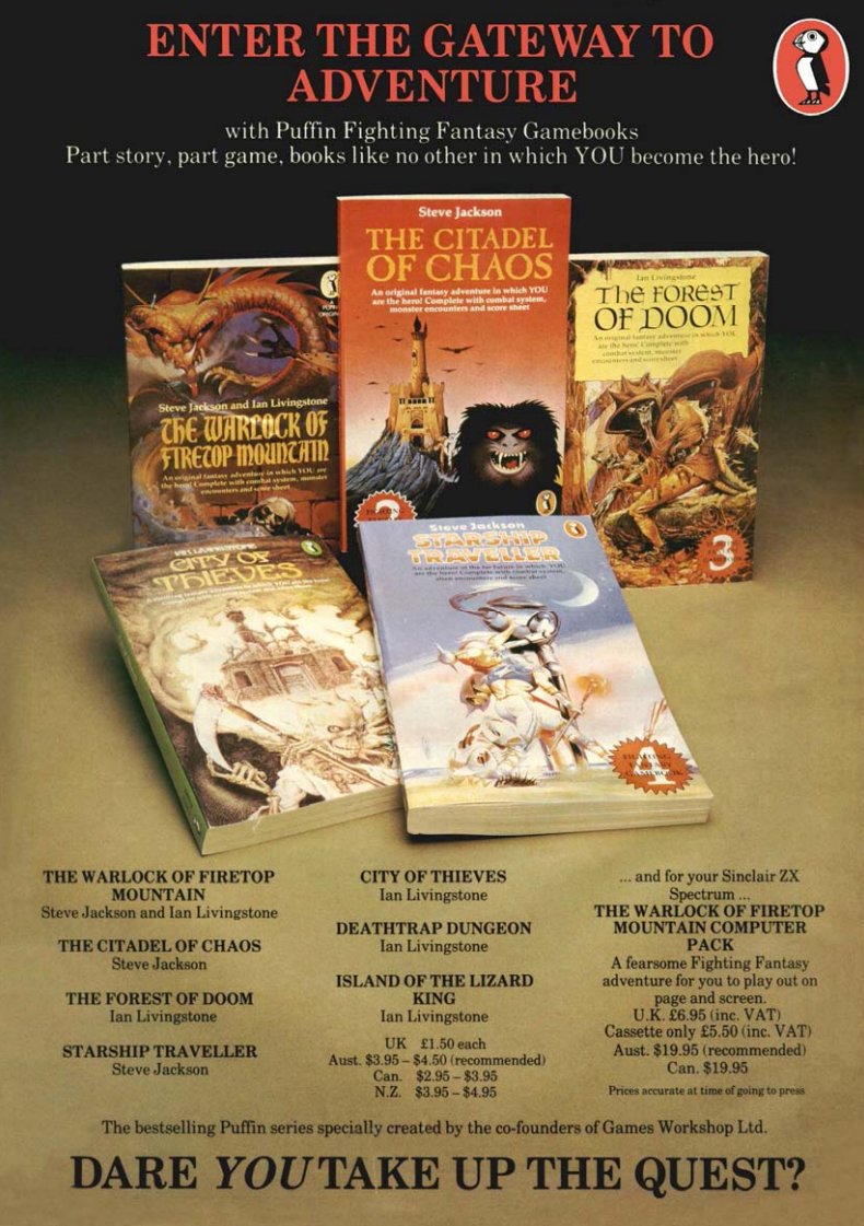 Today in pulp I look back at the publishing phenomenon of gamebooks: novels in which YOU are the hero!A pencil and dice may be required for this thread...  #TuesdayThoughts