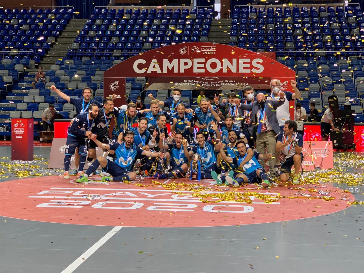 CRÓNICA | 📝#MovistarInterFS y Viña Albali Valdepeñas firman tablas y los interistas conquistan el título de Liga 19/20 en Málaga (3-3) 

👏🏻👏🏻👏🏻👏🏻👏🏻👏🏻🏆

Todo sobre el partido👇🏻
cutt.ly/Wi8hKRN

#InteristaSoy #InterValdepeñas #SiempreContigo #PlayOffExpress