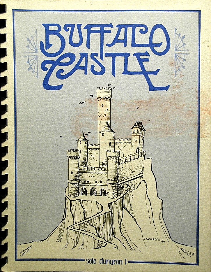 The popularity of Dungeons and Dragons was of course a natural fit for gamebooks. Buffalo Castle (1975) launched the Tunnels and Trolls gamebook system - written especially for solo players but with similar game mechanics to D&D.