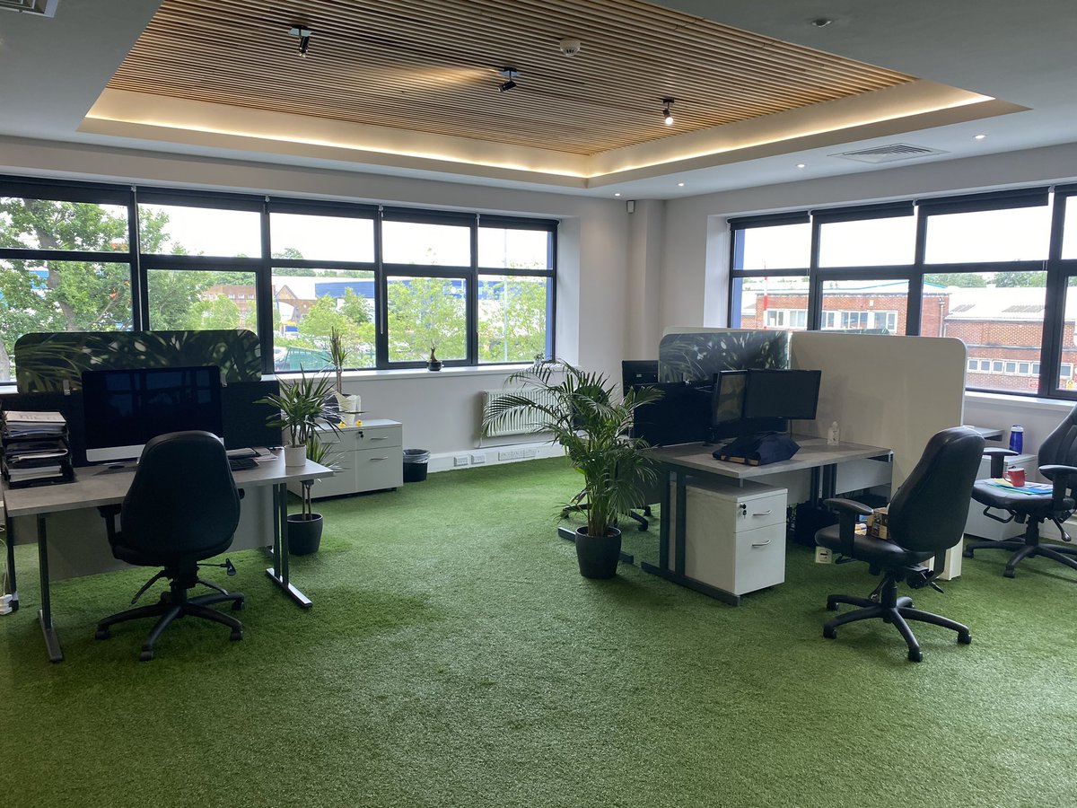 AlexanderGrant's tweet photo. Second week back at @ceedbox office. All set up and ready for the influx of our engineers returning through the doors next week! 💪 Looking forward to announcing some big project launches in the next month 💯 #watchthisspace https://t.co/hYbJ56x5Qp