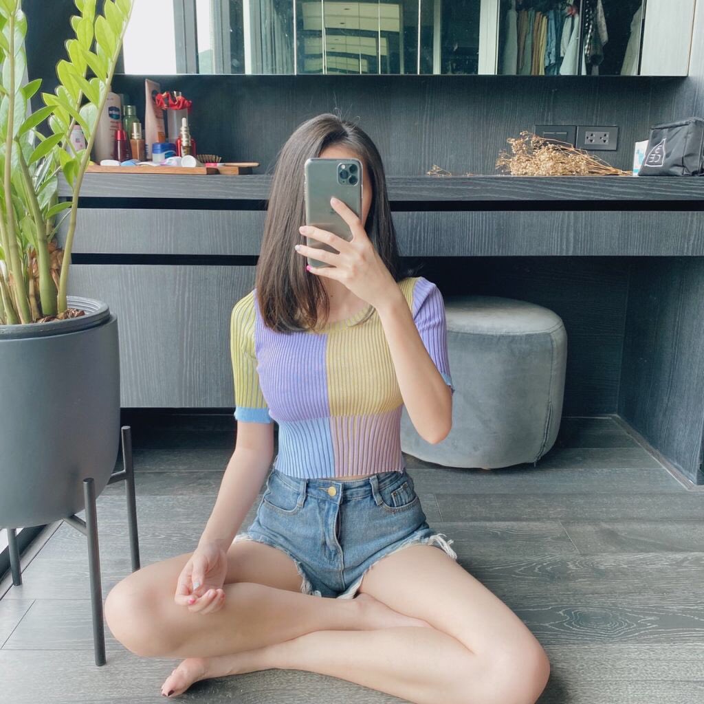 beegoodds's tweet photo. 💙Newwwwww
-สินค้านำเข้า พร้อมส่ง-
เสื้อครอปไหมพรมแขนสั้นทอสลับสี
ขนาด
Δ อก 30-46”
Δ ยาว16"
Δ ��อบแขน 8-19”
🎨2 สี ตามภาพเลยค่าา
📫120฿🦖✨
#HowtoPerfect #ลลลซเอ็มโป๊ะแตก #mybshop #mybkorea #เสื้อผ้าสไตล์เกาหลี #เสื้อผ้าเกาหลี #เสื้อครอป #เสื้อครอปไหมพรม #howtobeauty https://t.co/duyrSZoYA6