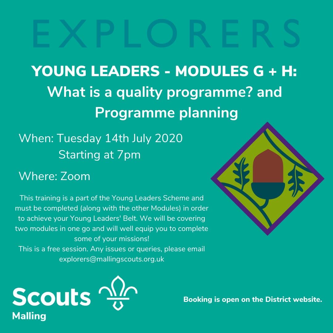 EastMaidstone's tweet photo. If you are interested in completing modules G &amp; H of young leader training. We have been offered some places if available on a Malling District run coarse  

Please message me (desc@maidstone-east-explorers.co.uk) and I will try to get you a place !! https://t.co/MtopoTlDUh