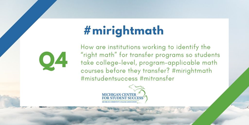 MCCACSS's tweet photo. #mistudentsuccess #mirightmath #mitransfer https://t.co/QJklDncWiv