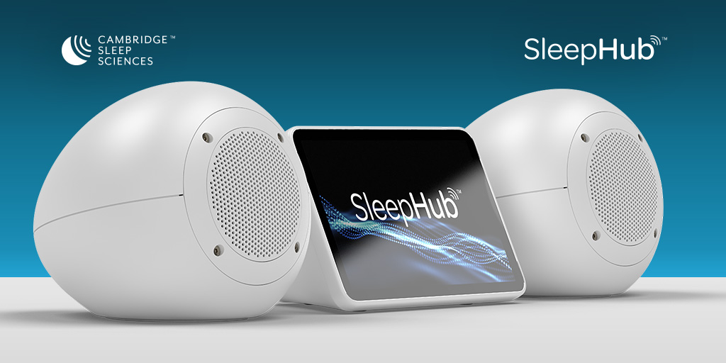 My_SleepHub's tweet photo. Introducing SleepHub™. 

A new unique product to help restore and improve natural sleep by using rhythms and pulses to emulate brain waves during sleep. Find out more: https://t.co/LBBAY9IOiw

#SleepScience #SleepProduct #SleepAid https://t.co/OENCLRvHqi