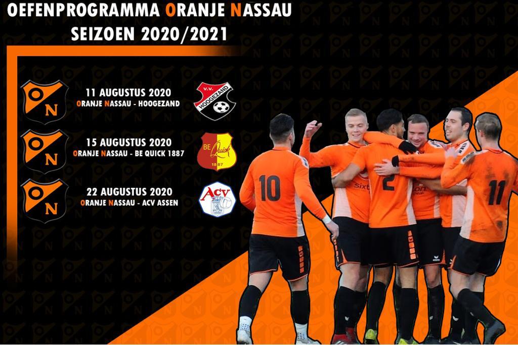 oranjenassau's tweet image. Sinds de laatste versoepeling van de coronaregels mag er weer gevoetbald worden. Het oefenprogramma van ON 1 voor de maand augustus is bekend.
