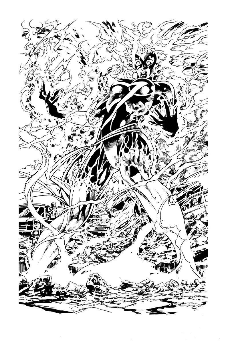 leetownsendart's tweet image. Page of my inks over the incredible #mikedeodato on this New Avengers page!
Brush &amp;amp; Micron Pen on Blue-Line pencils.
@Marvel @CBCebulski #CaptainMarvel #thenewavengers #inkingcomics #marvelcomics #comicinker #commissionsopen 
leetownsendink.blogspot.com