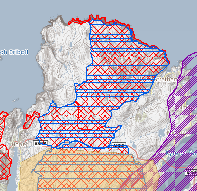 The Spaceport infrastructure, not by accident, avoids these areas. See that big area with no designation, that's where the spaceport infrastructure is going?