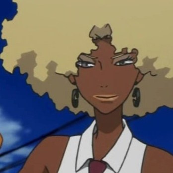 Astuko JacksonAnime : Finding pardisio (Michiko to Hatchin)AtskuoC'est une femmes sérieuse et déterminée. Elle est policière dans l'anime.