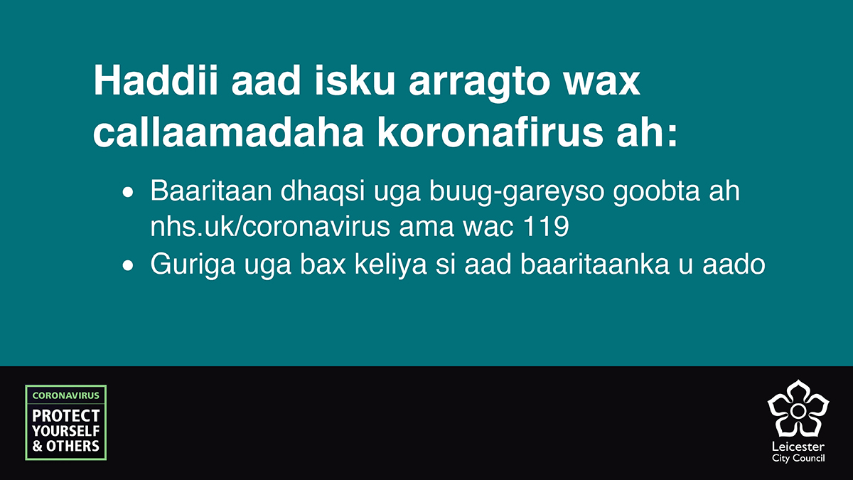 Leicester_News's tweet photo. Please share this translated #coronavirus information with all of those who need it. 

We have coronavirus information in Gujarati, Punjabi, Urdu and Somali. https://t.co/UfYu4DyFWZ