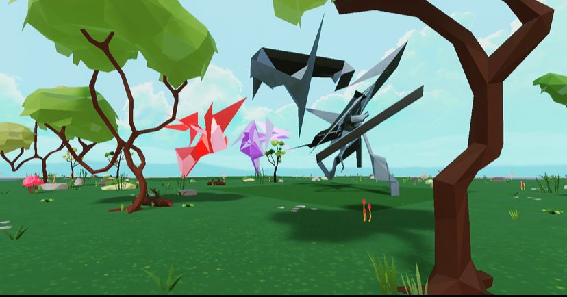 stvdionouveau's tweet photo. Today's #dcldailyview: #digitalsculptures + #virtualtrees = ❤️
Visit us at: https://t.co/26Tuks8ZUk

#artpark #cryptoart #decentraland https://t.co/MNh9axoc0j