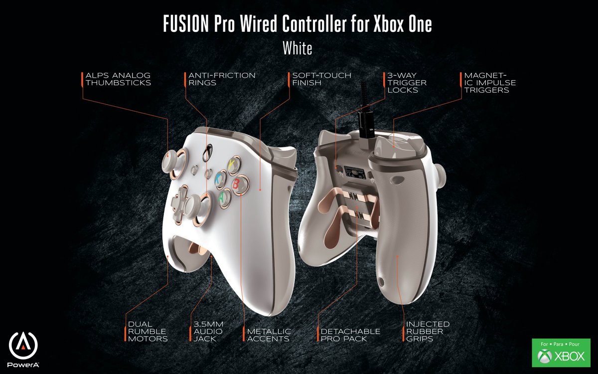 power a fusion pro wired controller