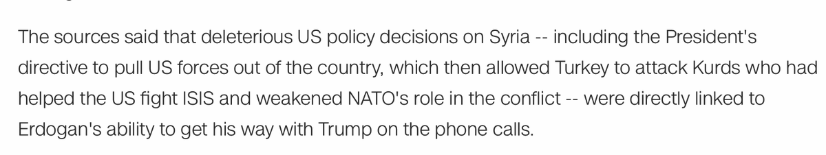 5/ How about the reporting that the U.S. withdrawal from northeastern Syria and abandonment of our Kurdish allies to a Turkish invasion last fall was at Erdogan’s urging:We've now reached 126,369 deaths from Covid-19 in the U.S.