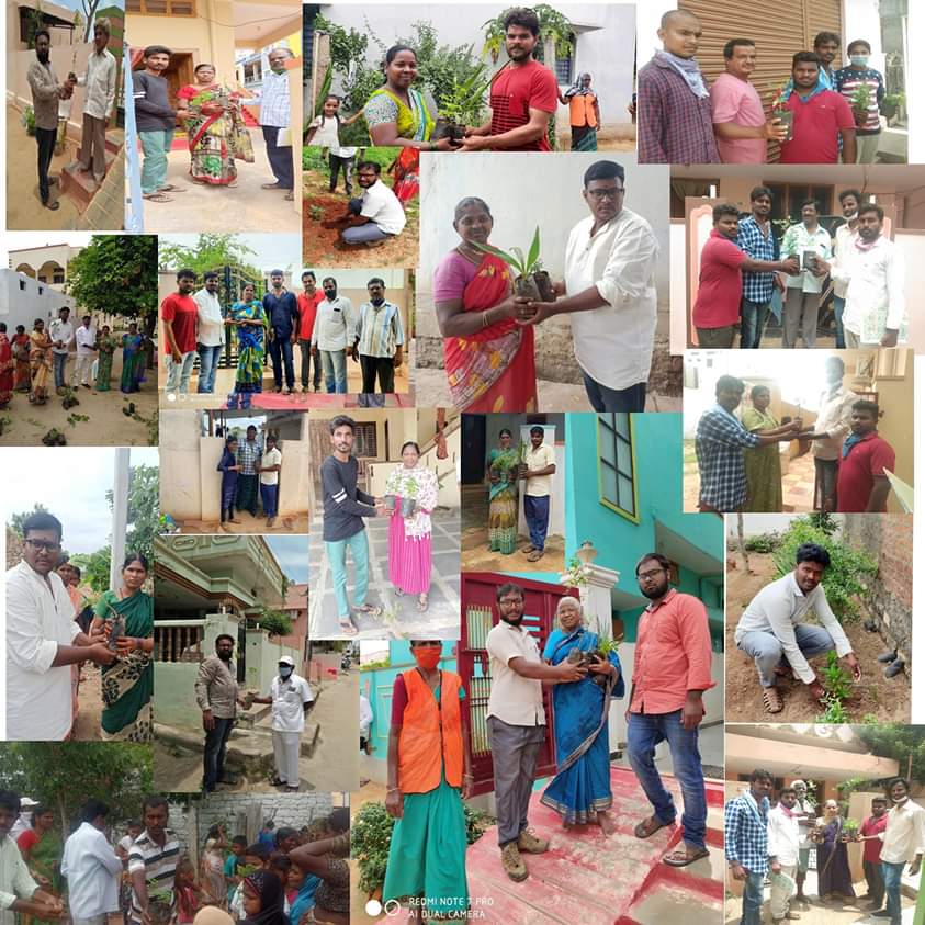 AbdulmajeedBRS's tweet photo. MLA Guvvala Balaraju #Birthday Special distributed and over 10,000 saplings of plants in the Achampet Municipality
And it's our party way of contributing to help for a #Greenindiachallenge
Jai Hind 🇮🇳
Special thanks to Trs party #Youth #student_wing #Gbr_Yuva_Sena Team.
@KTRTRS https://t.co/1P9mXPcbec