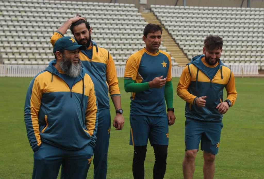 ICC's tweet image. Pakistan&apos;s first training session in England 🇵🇰 

📸 @TheRealPCB