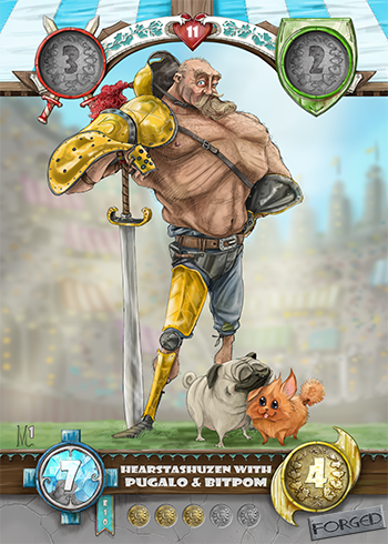 EtherLegends's tweet photo. In collaboration with @catchnoms #Cryptonom, Use the Bitpom and Pugalo #ERC1155 to #forge with a Flawless Aquamarine #NFT and create a new combined NFT to then forge to Harry Golden Arm, increasing his healing ability with new visualization

#multiverse #ETH #blockchaingaming https://t.co/aYeXCp2blC