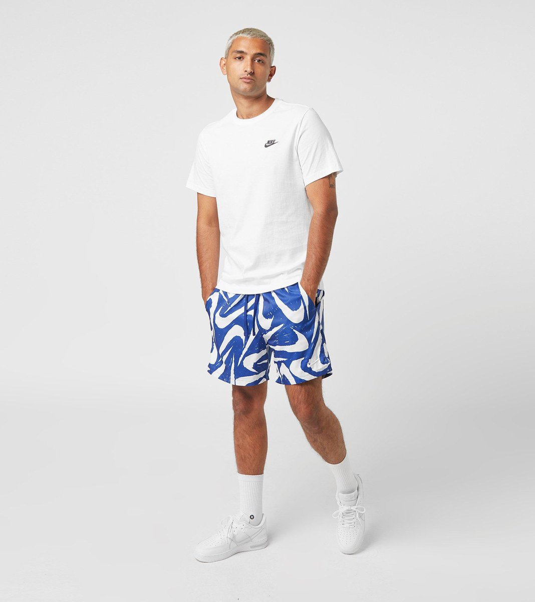 nike flow aop swim short