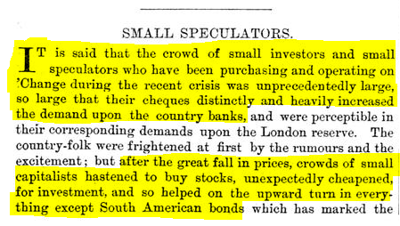 FASCINATING article from the Spectator in 1890.Robinhood traders: