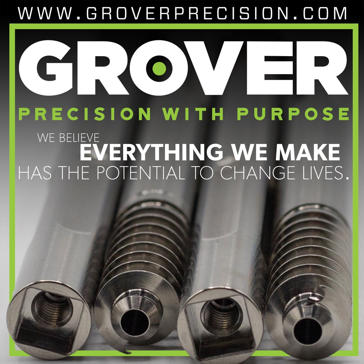 GroverPrecision's tweet photo. They can appear so small, but can have such a huge impact on someone's life. We're honestly glad we can help. #PrecisionTubing #CannulatedBar #Speed Go to https://t.co/4zCwcZE4Df for more. https://t.co/PvwPrrccpf