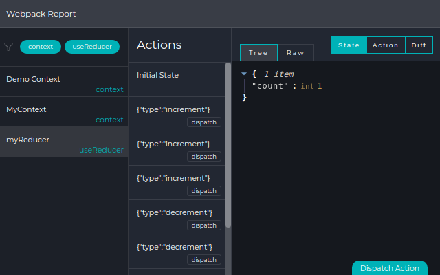 deepp234's tweet photo. react-context-devtool v2.0 release
- New UI
- Add useReducer hook support
- now react context and useReducer hook is auto scanned and debug with one simple function.

download from chrome and firefox addons store

https://t.co/L2z2lD7UlP

#reactjs #javascript #Chrome #Firefox https://t.co/JmSyxQBnXu