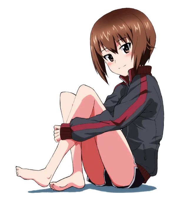 誕生日おめ!
高校卒業後は、オフ時には高校時代のジャージを着ていてほしいという願望イラストでお祝いするであります(?)!

#西住まほ生誕祭2020 
#西住まほ生誕祭 