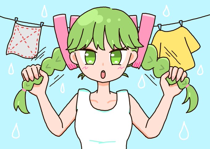 雨のtwitterイラスト作品