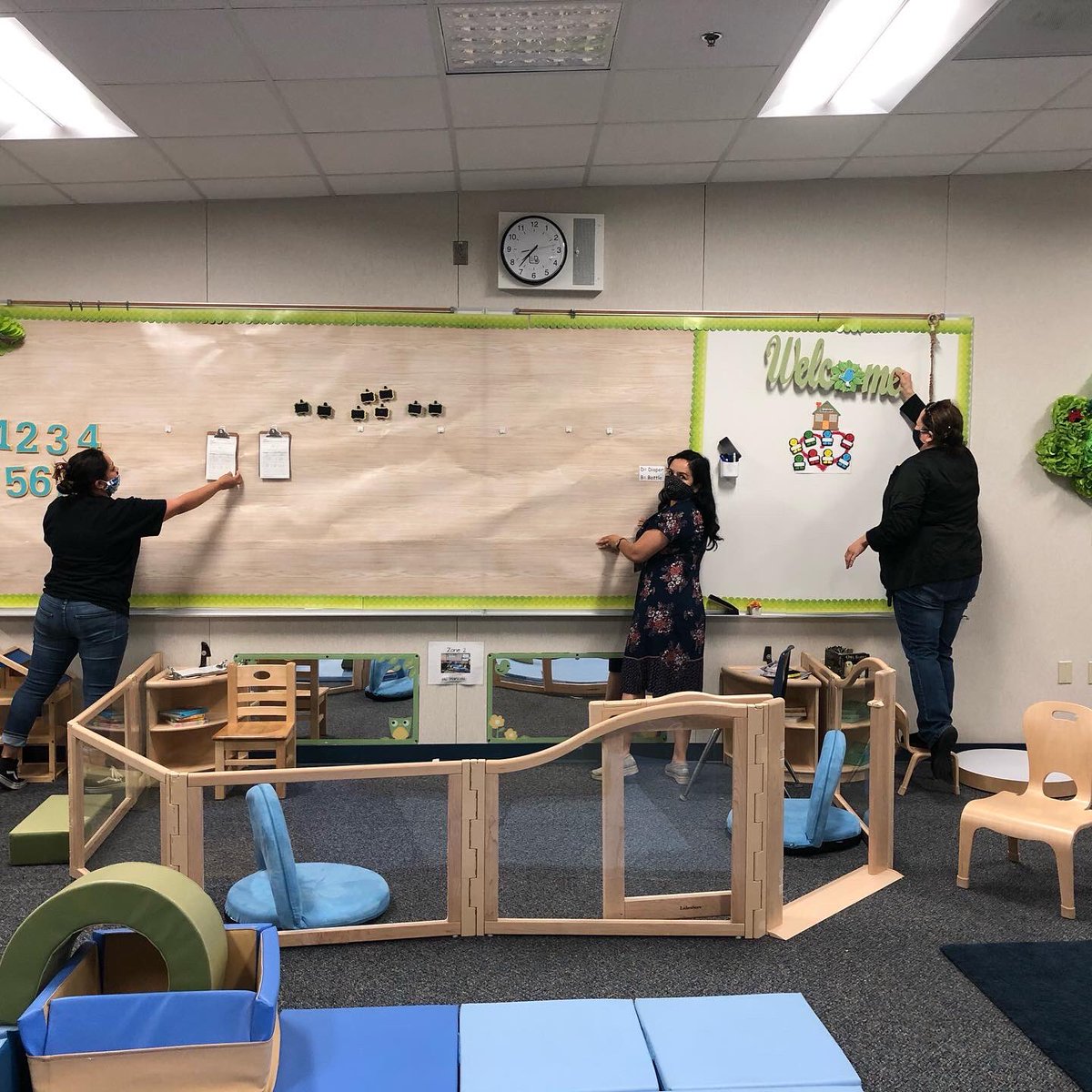 EducareLALB's tweet photo. Educare LALB staff are hard at work getting ready for the student’s arrival July 14. It’s going to be a great year! https://t.co/FT6HLxieOp