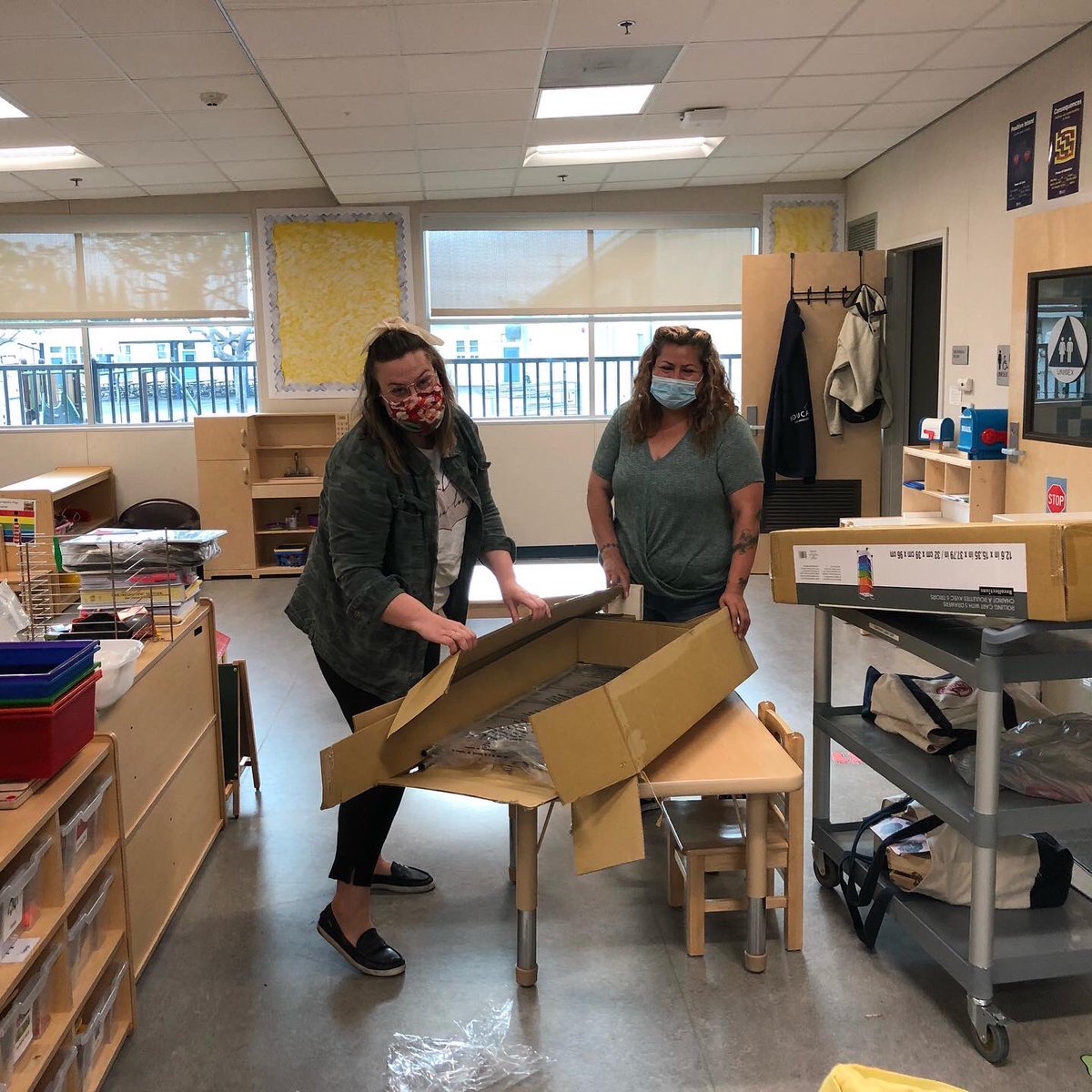 Educare LALB staff are hard at work getting ready for the student’s arrival July 14. It’s going to be a great year!