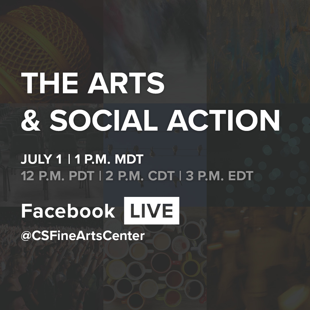 You’re invited to a Facebook Live community conversation about the arts and social action. The panel discussion will be moderated by FAC Director Idris Goodwin; panelists include local artists and arts administrators. 

ow.ly/cInA50Am35n