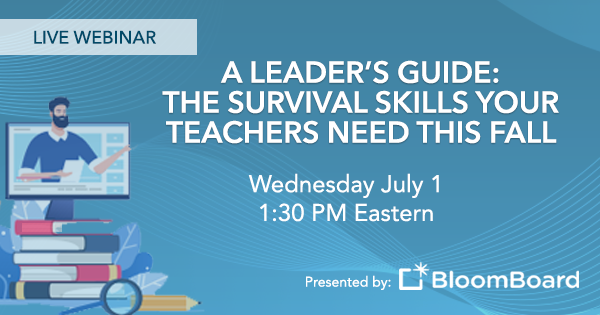 Join us tomorrow to hear about the six core skills needed for immediate impact this fall and an action plan to ensure your entire teacher population is grounded in these principles of practice! Register at attendee.gotowebinar.com/register/77809… #webinar #backtoschool