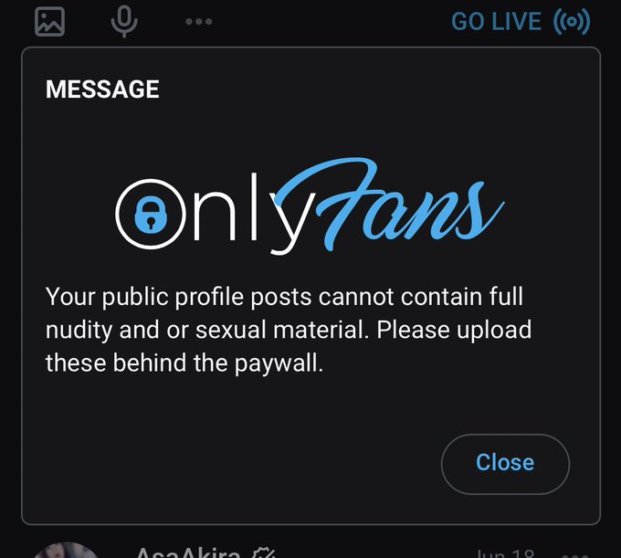 Damn, ok. Well that was fun while it lasted. Guess I’ll have to take my free nudes elsewhere...? https://t